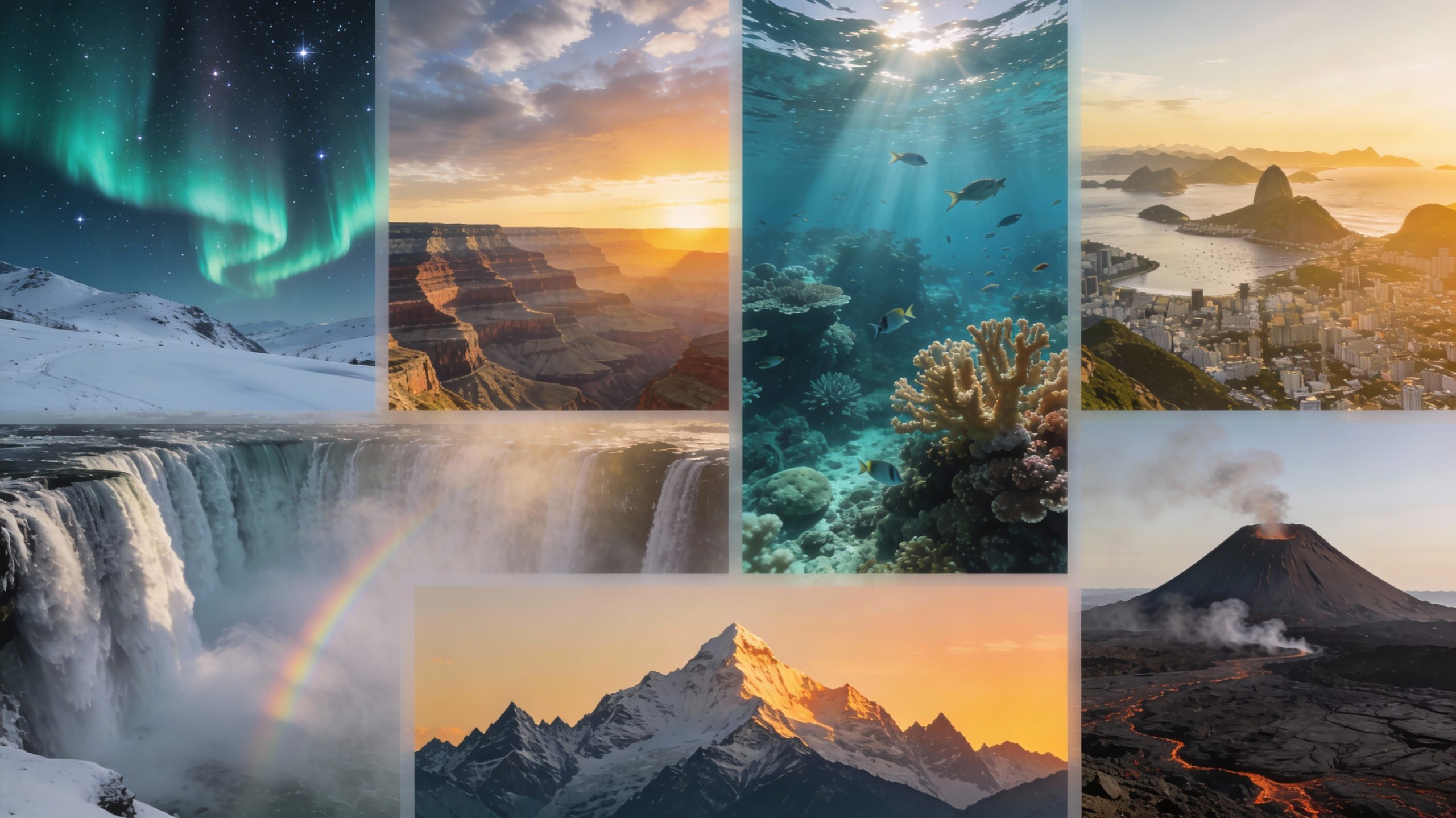 Best 7 Natural Wonders in the World (Unreal Views)