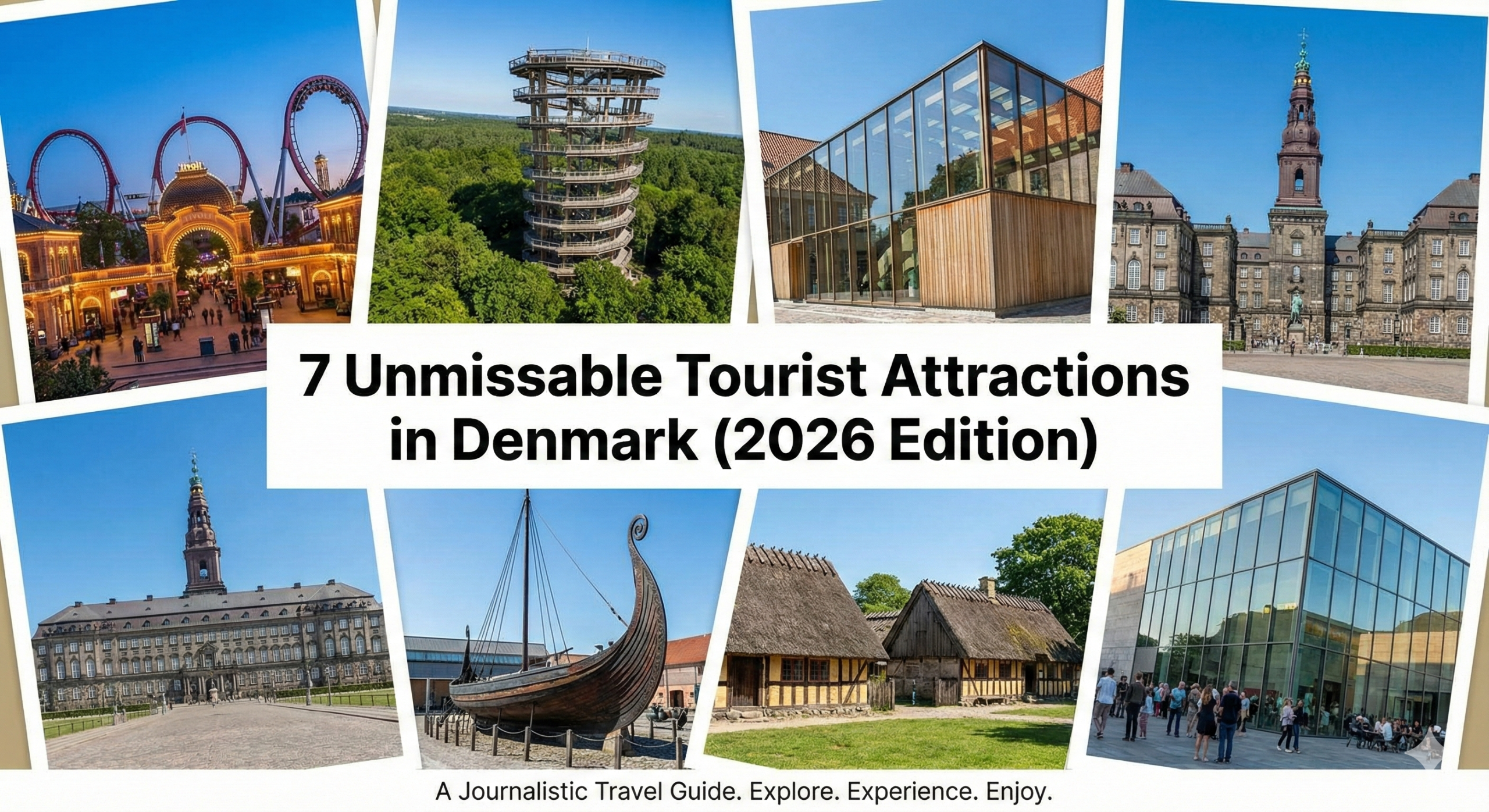 Best 7 Unmissable Tourist Attractions in Denmark 2026