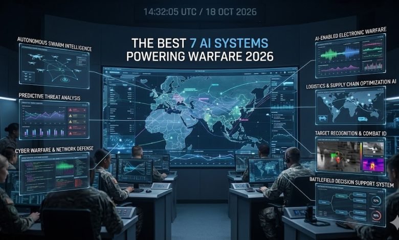 Best 7 AI Systems Powering Warfare 2026 – Battlefield Brains