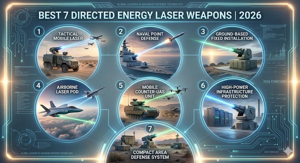 Best 7 Laser Weapons 2026 – Infinite Ammo Defense