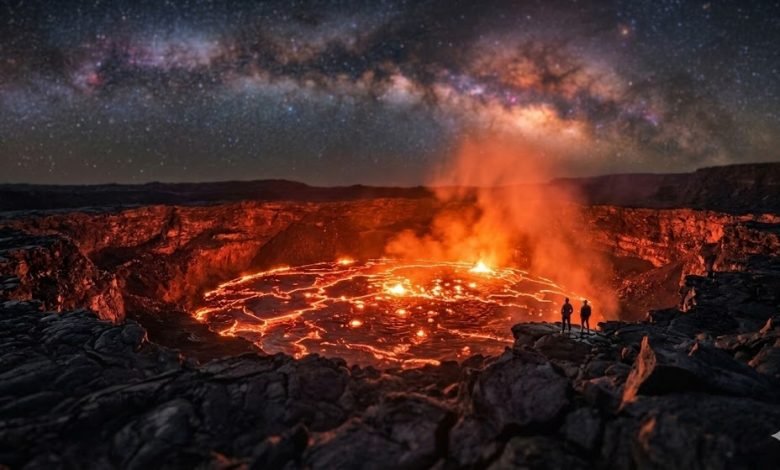 Best 7 Volcanoes Star Explosions