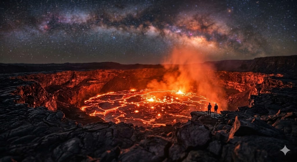 Best 7 Volcanoes Star Explosions