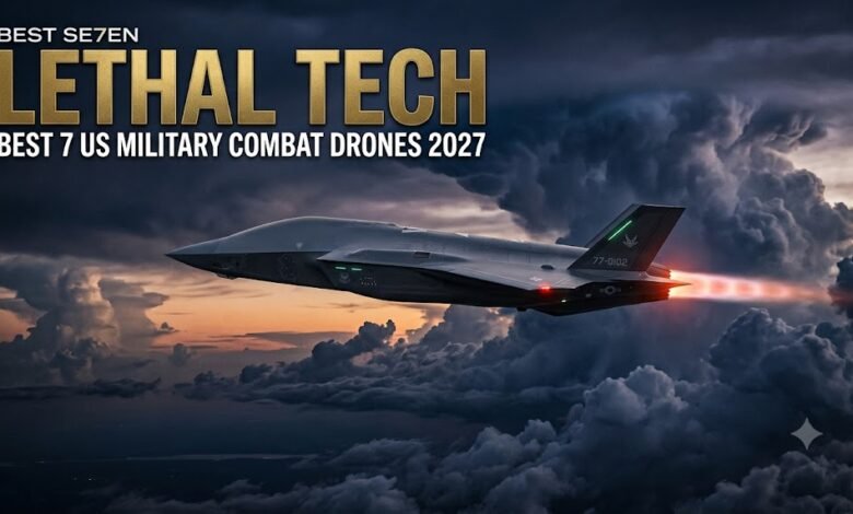 Best 7 US Military Combat Drones in 2027